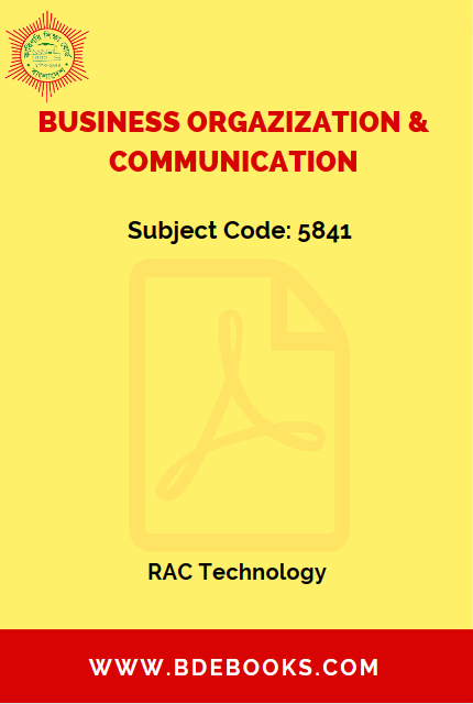Business Orgazization & Communication (5841) - RAC